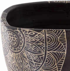 Kula Black Planter
