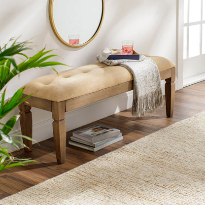 Vasili Khaki Bench