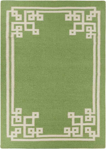 Adrian Modern Green Area Rug