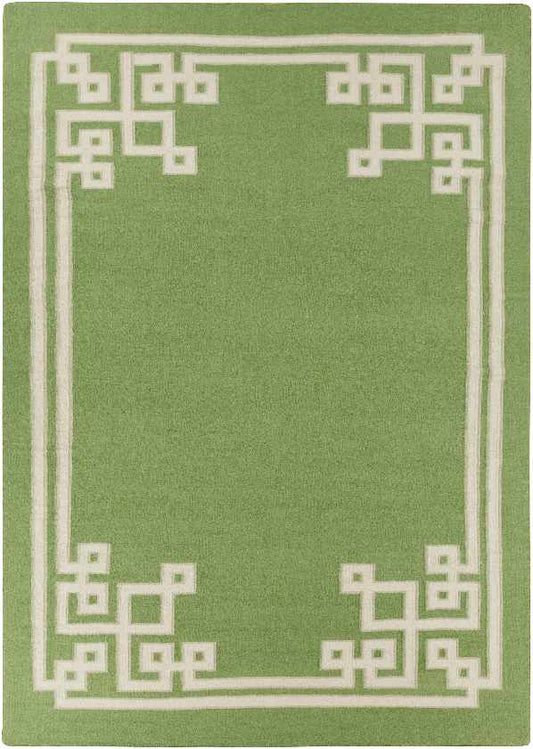 Adrian Modern Green Area Rug