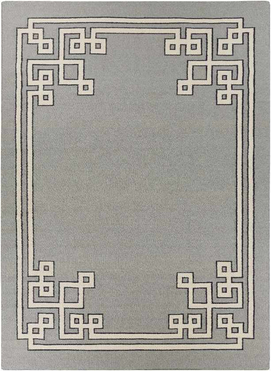 Adrian Modern Light Gray Area Rug