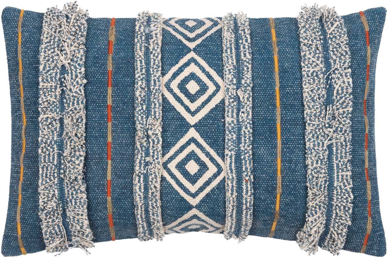 Targovishte Dark Blue Pillow Cover
