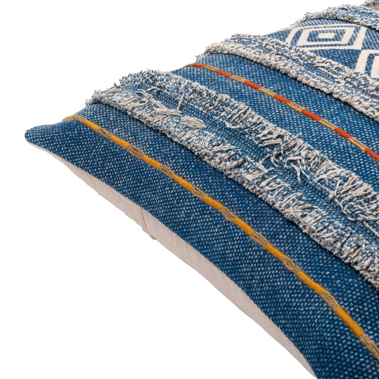 Targovishte Dark Blue Pillow Cover