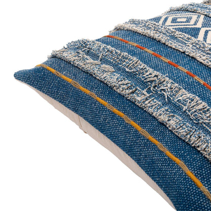 Targovishte Dark Blue Pillow Cover