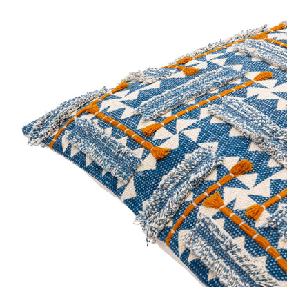 Lovech Dark Blue Pillow Cover