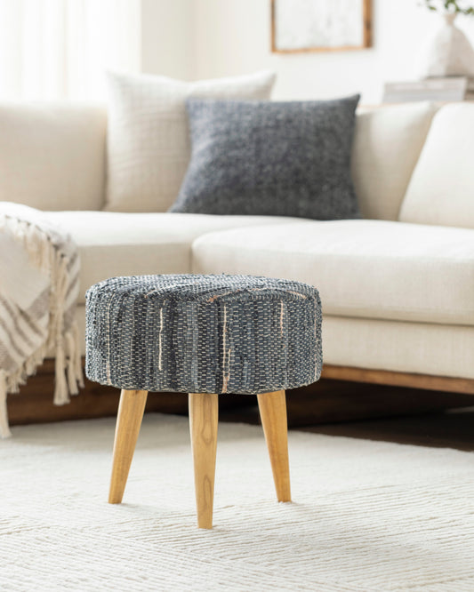 Hyvinkaa Dark Green Ottoman