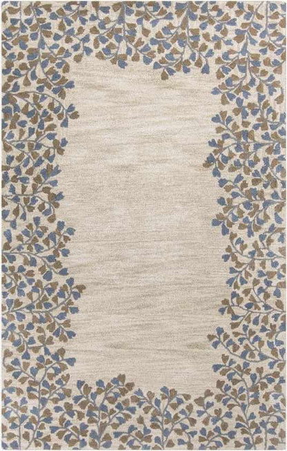 Zuuk Cottage Beige/Camel/Navy Area Rug
