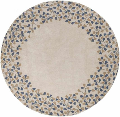 Zuuk Cottage Beige/Camel/Navy Area Rug