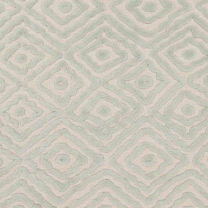 Ashland Modern Green/Beige Area Rug