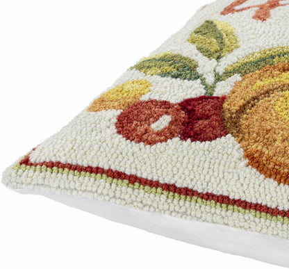 Tournai Bright Red Pillow Cover