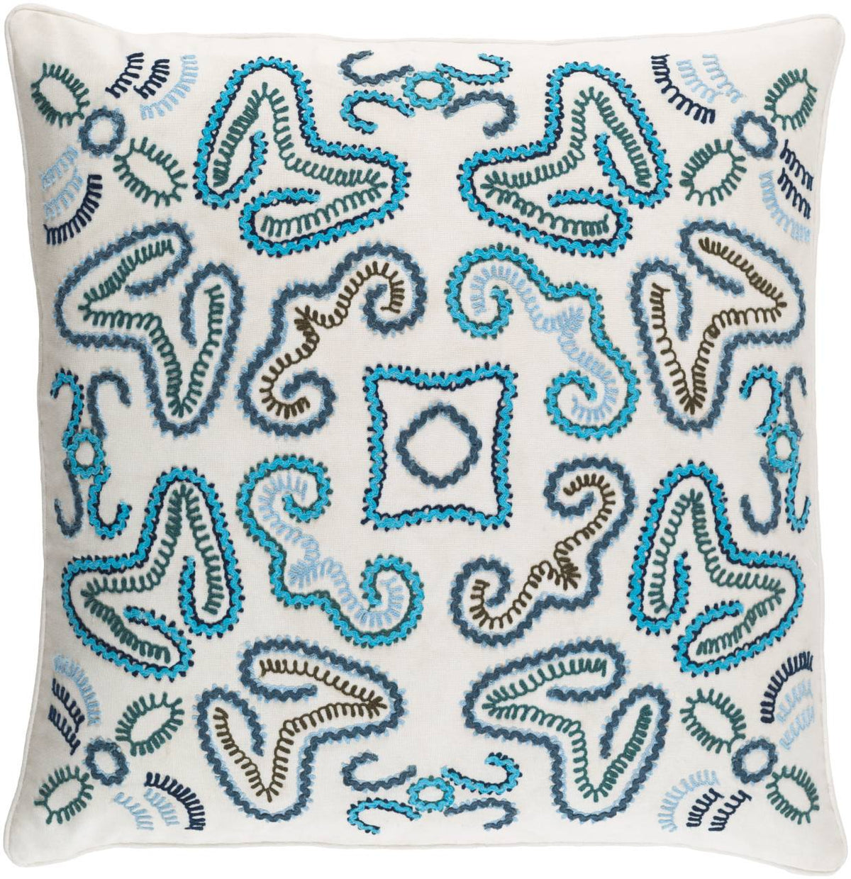 Verviers Bright Blue Pillow Cover