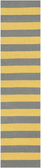 Atlanta Modern Gray/Yellow Area Rug