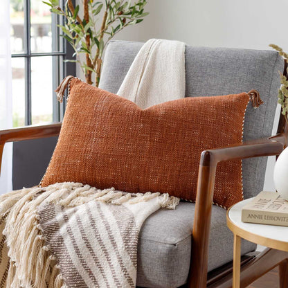 Walchsee Burnt Orange Pillow Cover