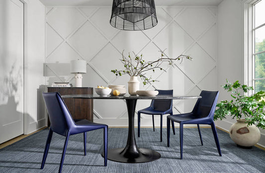 Cristela Black Dining Table