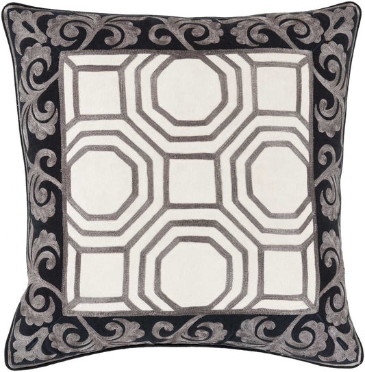 Wevelgem Dark Brown Pillow Cover