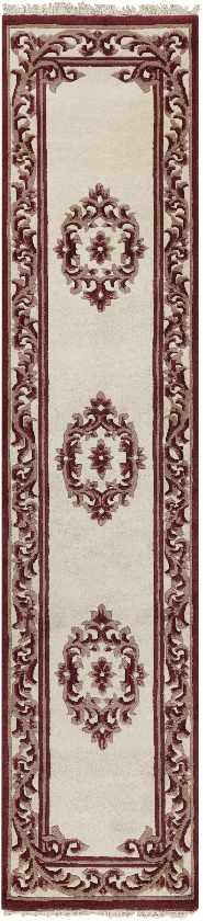 Weyer Traditional Burgundy Area Rug