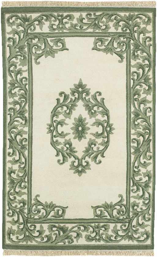 Weyer Traditional Green Area Rug