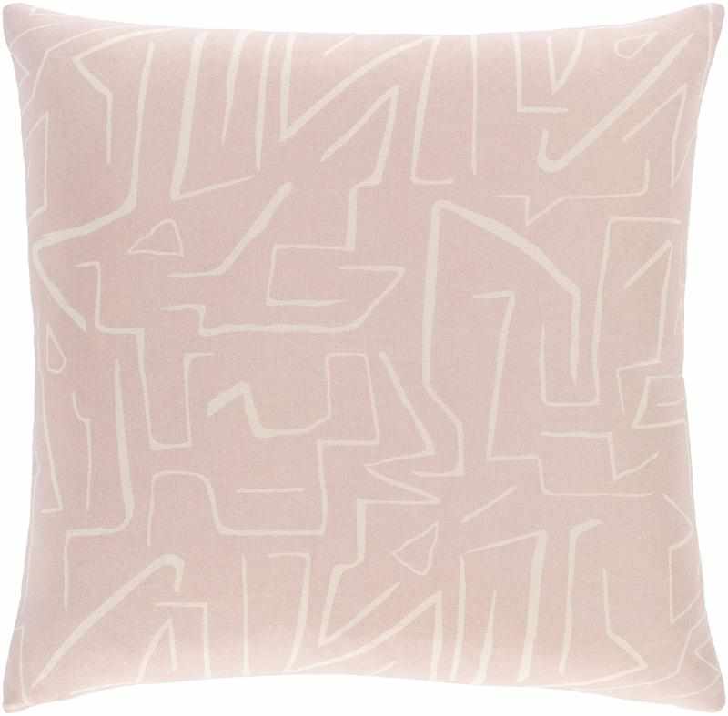 Anzegem Pale Pink Pillow Cover