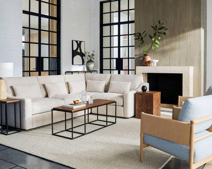 Audry Brown/Black End Table