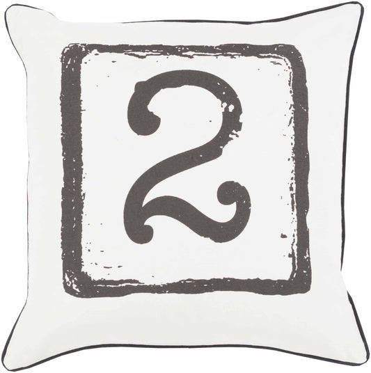 Bertem Black Pillow Cover
