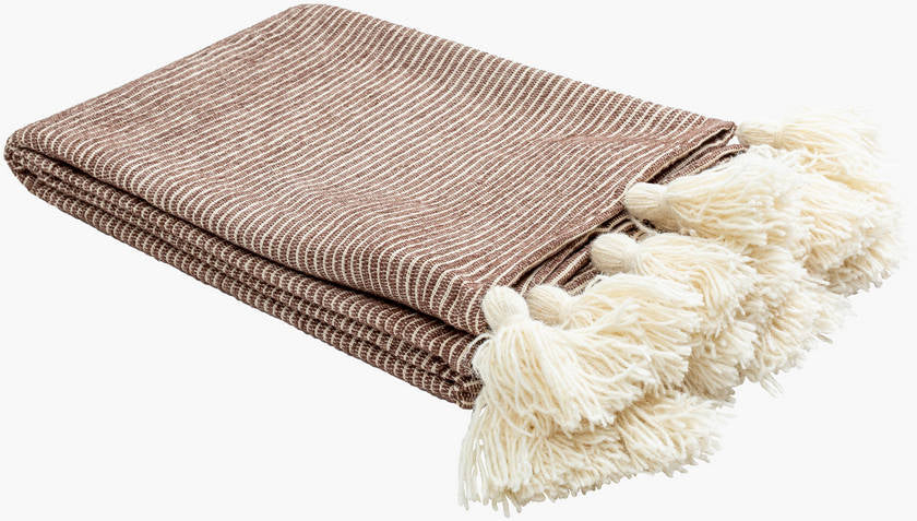 Kapri Dark Brown Throw - Becki Owens x Livabliss