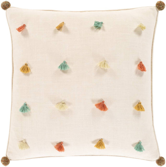 Damme Ivory Pillow Cover
