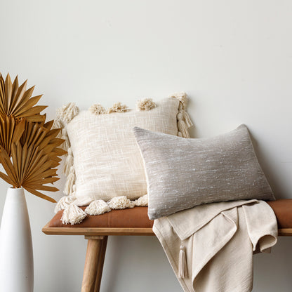 Munzbach Medium Gray Pillow Cover