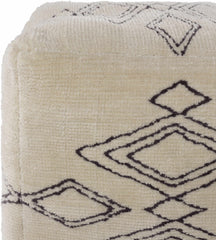 Schwarzenbach Cream Pouf