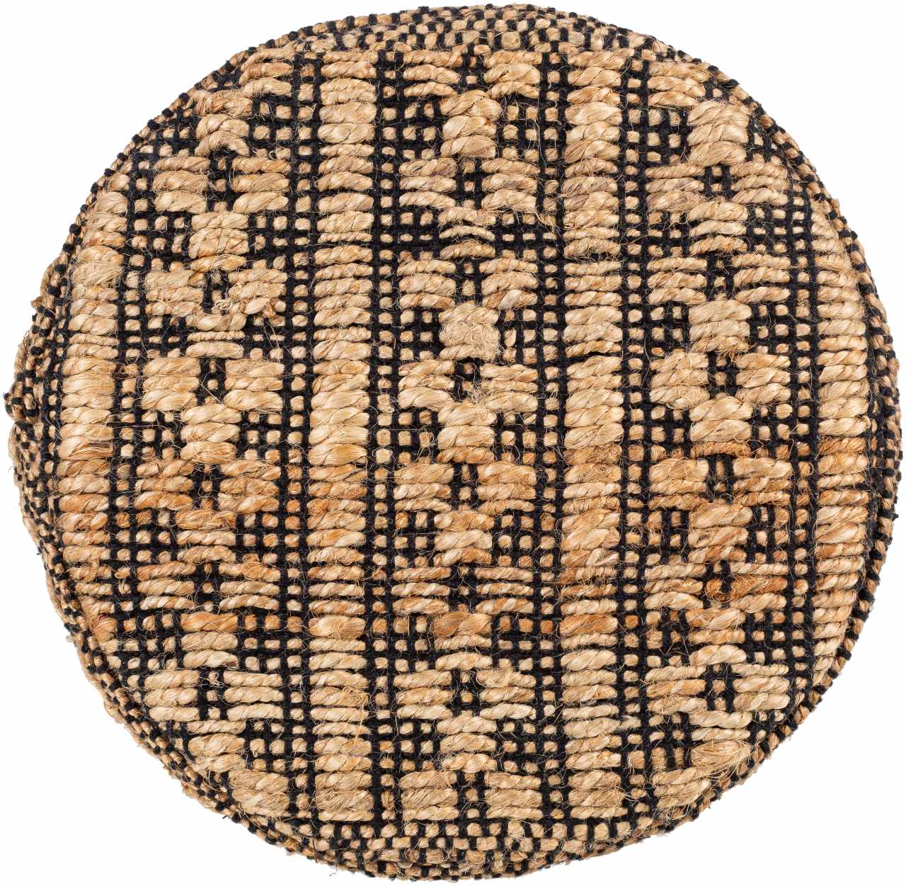 Raakkyla Black Ottoman