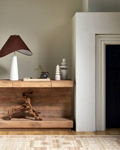 Brannon Traditional Tan/White Table Lamp