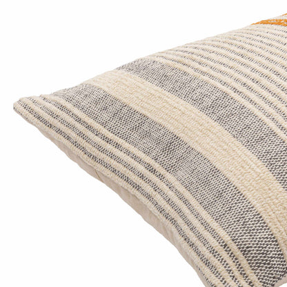 Houffalize Medium Gray Pillow Cover