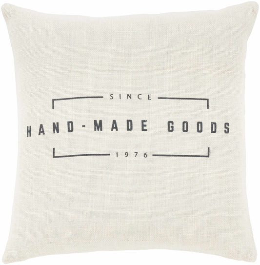 Jabbeke Cream Pillow Cover