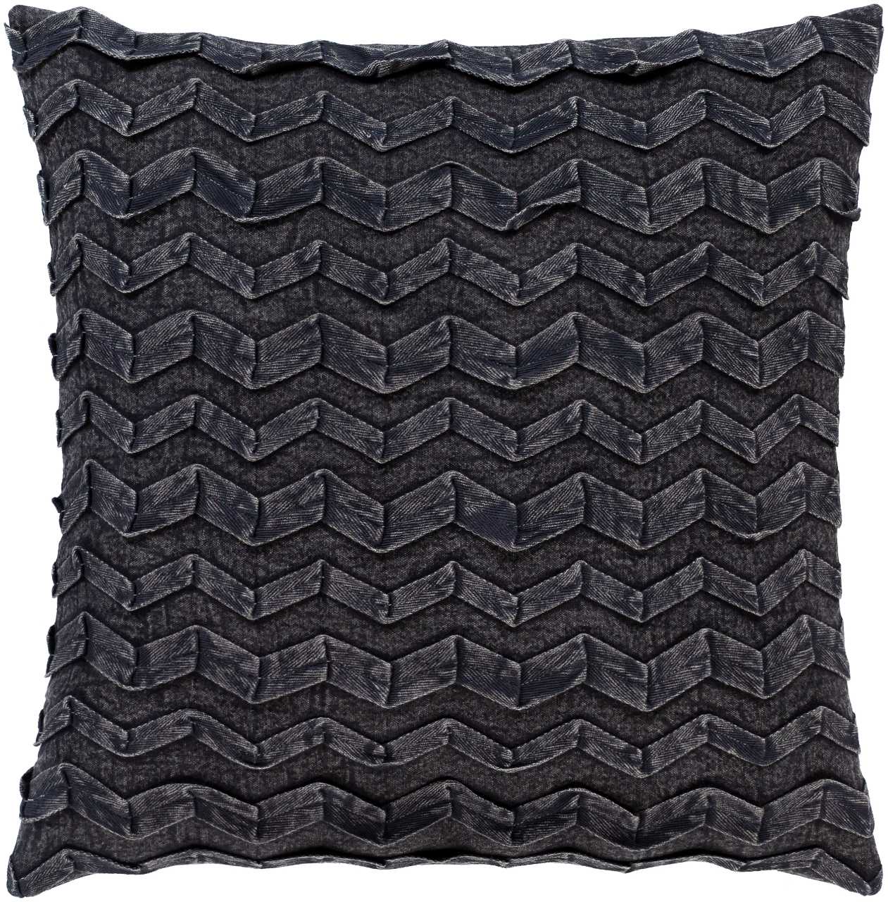 Lochristi Black Pillow Cover