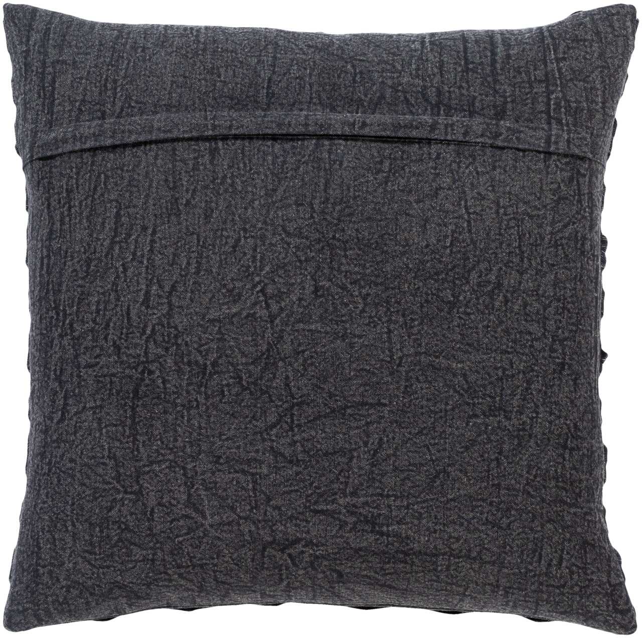 Lochristi Black Pillow Cover