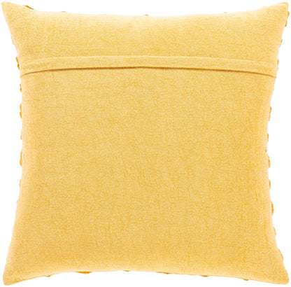 Lochristi Bright Yellow Pillow Cover