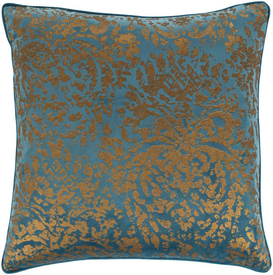 Lummen Bright Blue Pillow Cover