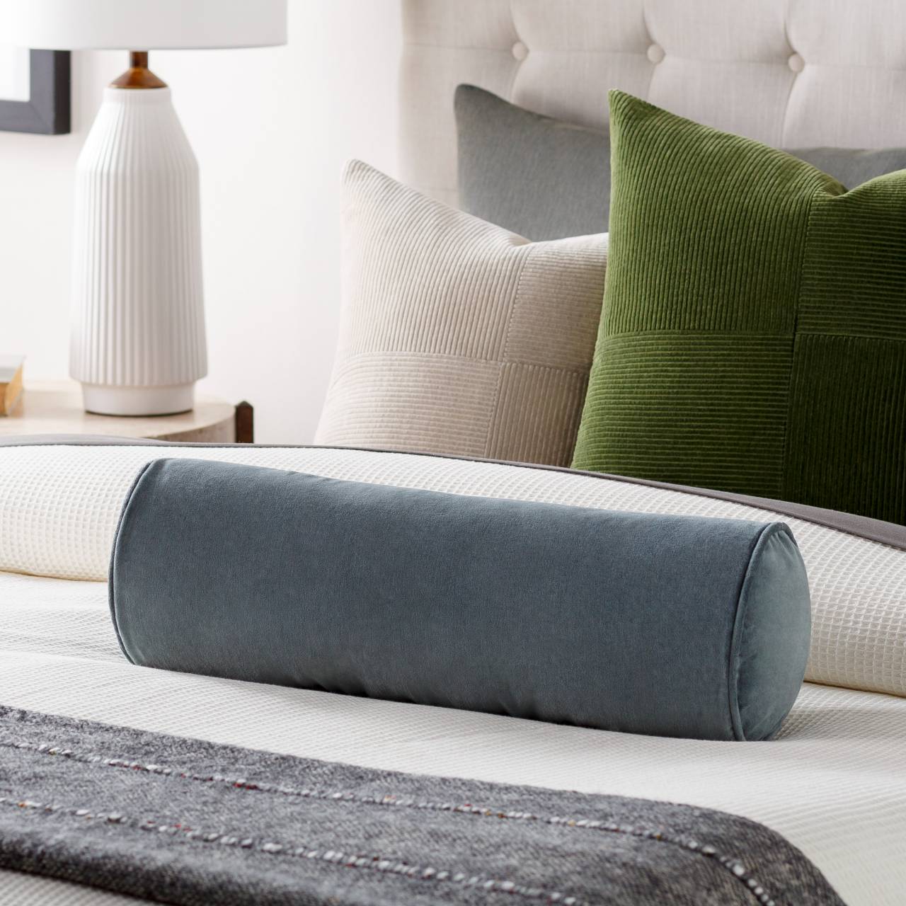 Utsjoki Charcoal Pillow Cover