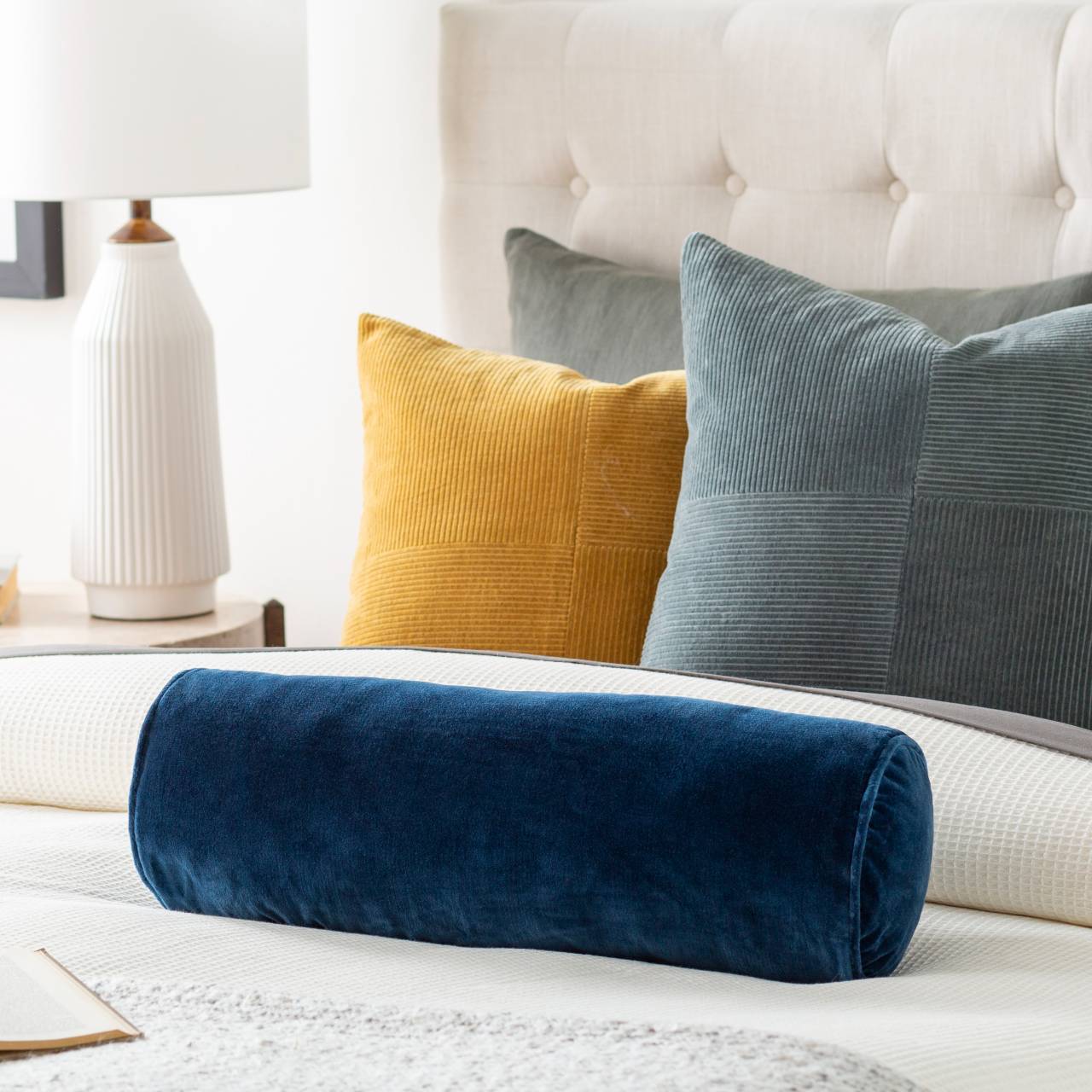Utsjoki Navy Pillow Cover