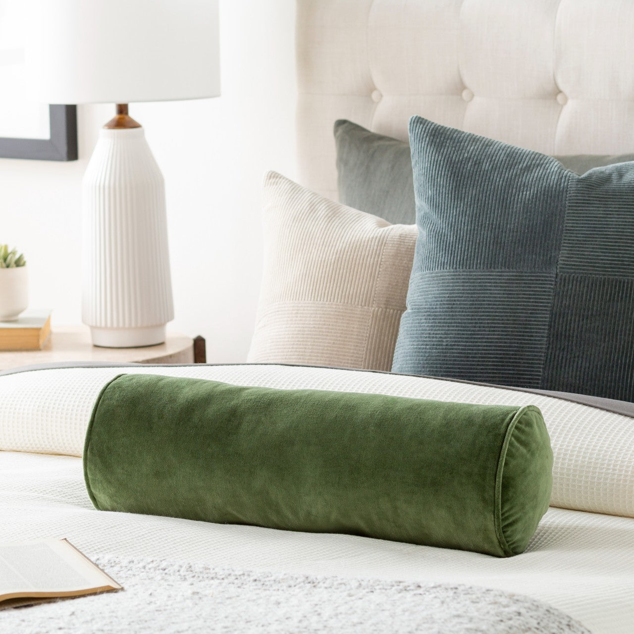 Utsjoki Medium Green Pillow Cover