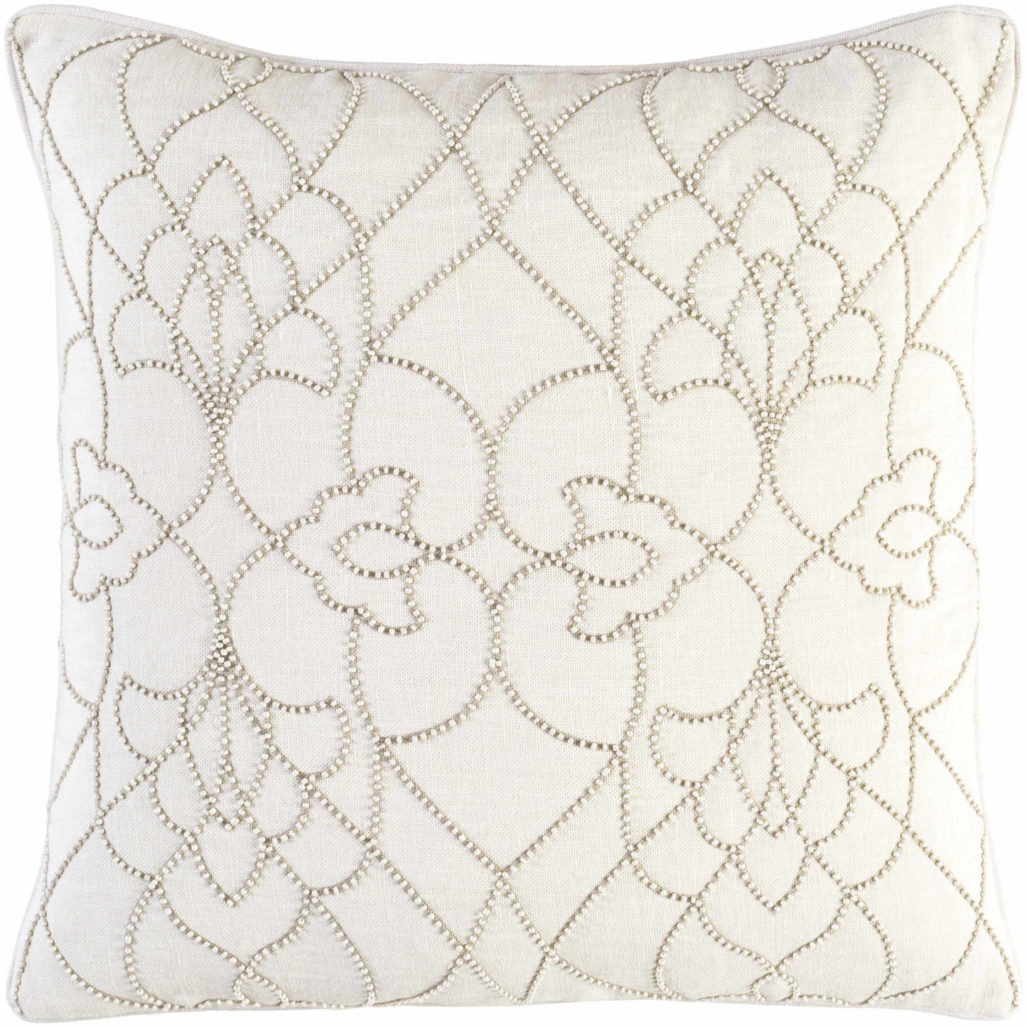 Stabroek Cream Pillow Cover