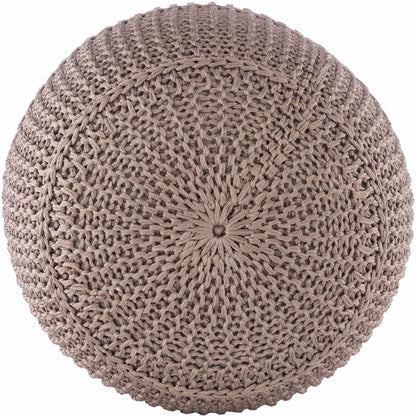 Pulkau Taupe Pouf