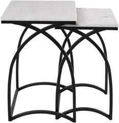 Goriach Black End Table