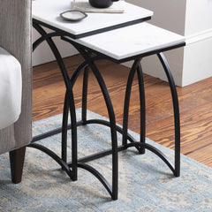 Goriach Black End Table