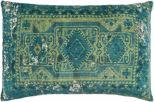 Untersiebenbrunn Teal Pillow Cover