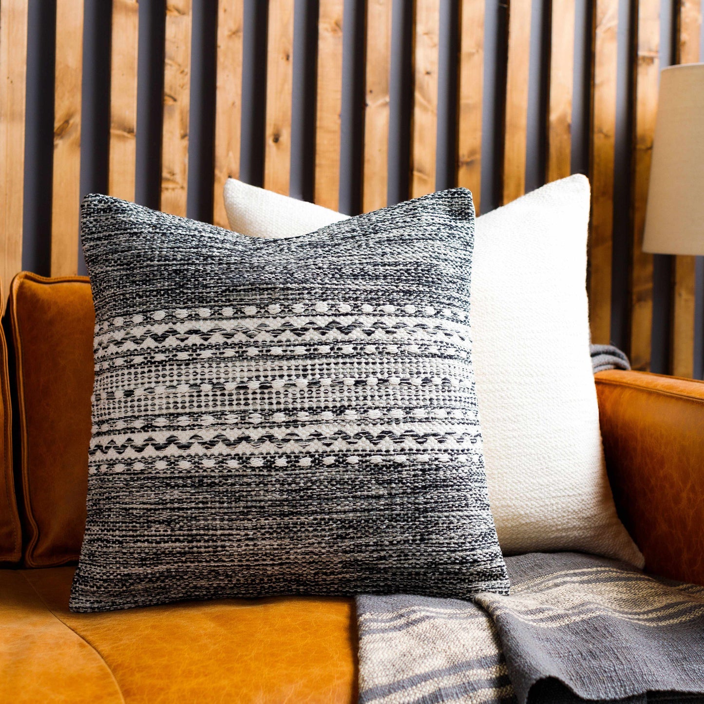 Klosterle Black Pillow Cover