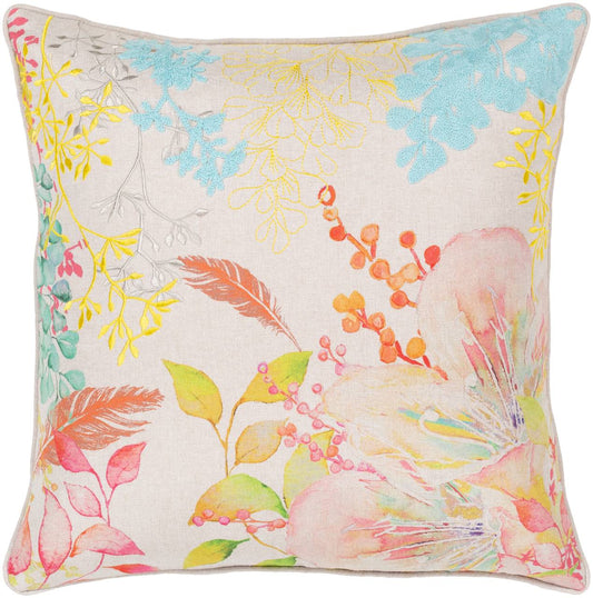 Floreffe Ivory Pillow Cover