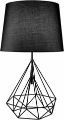 Ballsh Modern Black Table Lamp