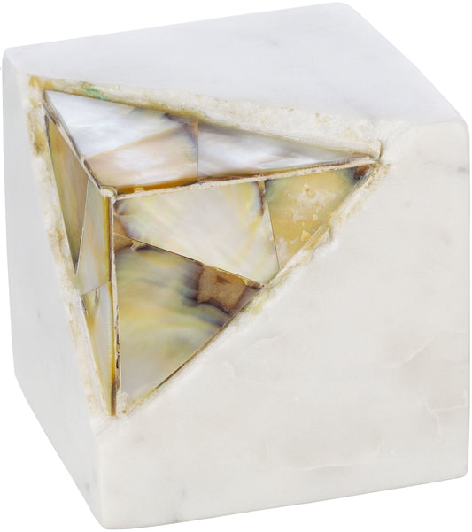Omis White Decorative Sculpture