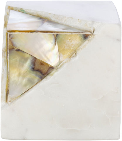 Omis White Decorative Sculpture