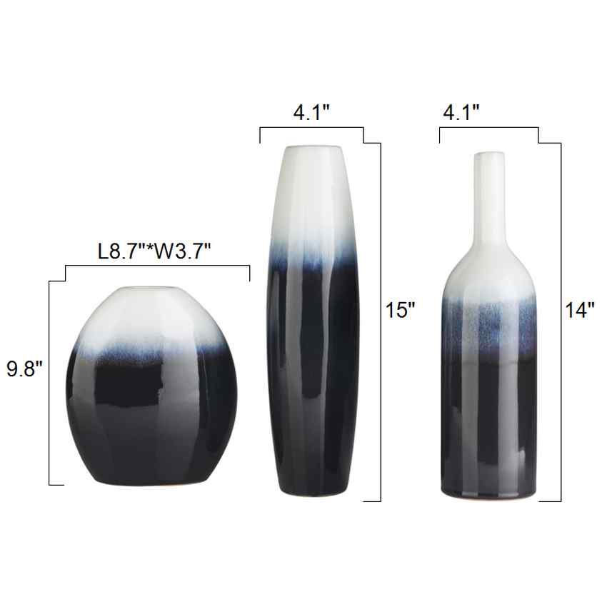 Gramada Navy Vase
